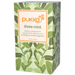 Pukka Herbs, Three Mint, Caffeine Free, 20 Tea Sachets, 1.12oz