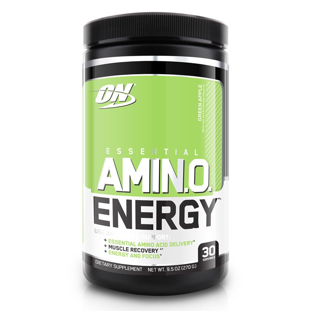 Optimum Nutrition Essential Amino Energy, Green Apple, 30 servings